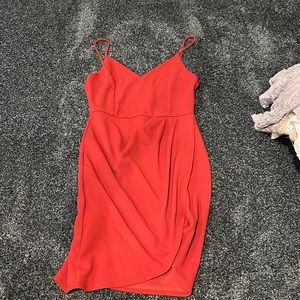 Perfect red body con dress! Worn once!